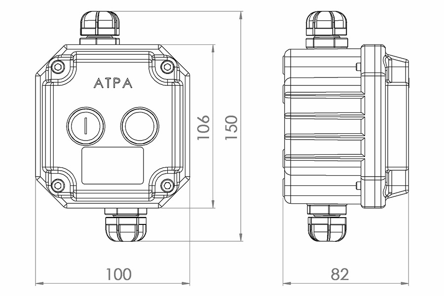 Пускател PL - Пуск-Светлинен индикатор/Start-Light indicator