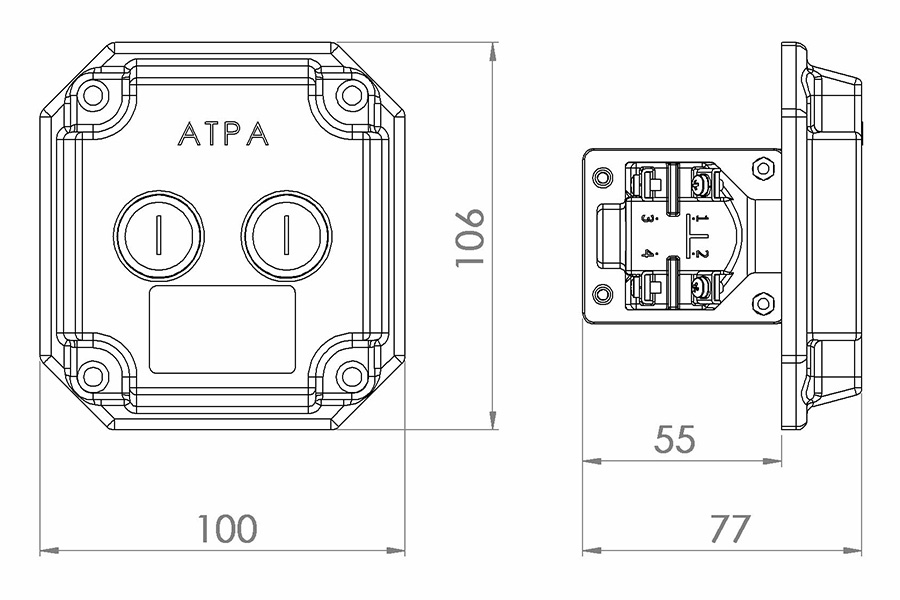 Пускател PL - Пуск-Пуск/Start-Start