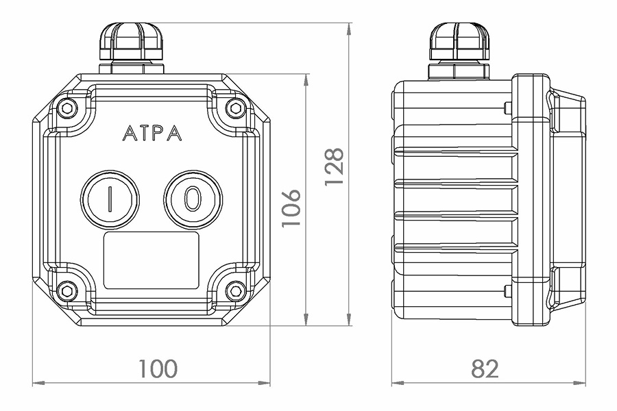 Пускател PS - Пуск-Стоп/Start-Stop