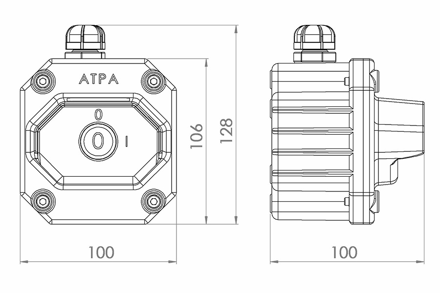 Пускател S - "Стоп"/Stop