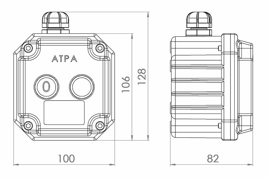 Пускател SL - Стоп-Светлинен индикатор/Stop-Light indicator