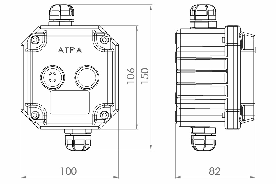Пускател SL - Стоп-Светлинен индикатор/Stop-Light indicator