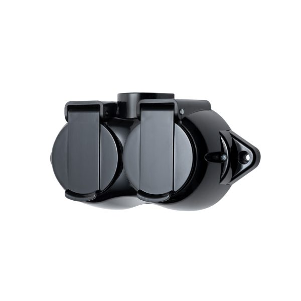 Контакт двоен ретро IP44