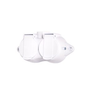 Контакт двоен ретро IP44